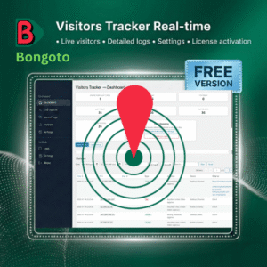 Visitors Tracker – Real-time | Privacy-Friendly Visitor Analytics for WordPress (Free)