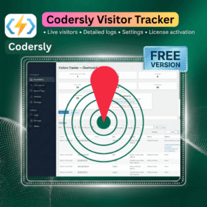 Codersly Visitors Tracker | Privacy-Friendly Visitor Analytics for WordPress (Free)