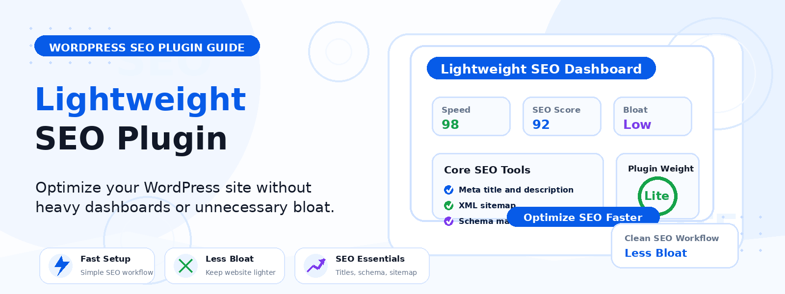 How to Improve WordPress SEO with a Lightweight SEO Plugin?