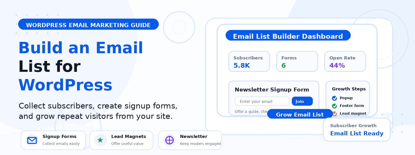 Why Every WordPress Website Should Start Building an Email List?