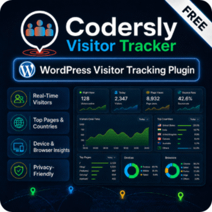 Codersly Visitor Tracker – WordPress Visitor Tracking Plugin