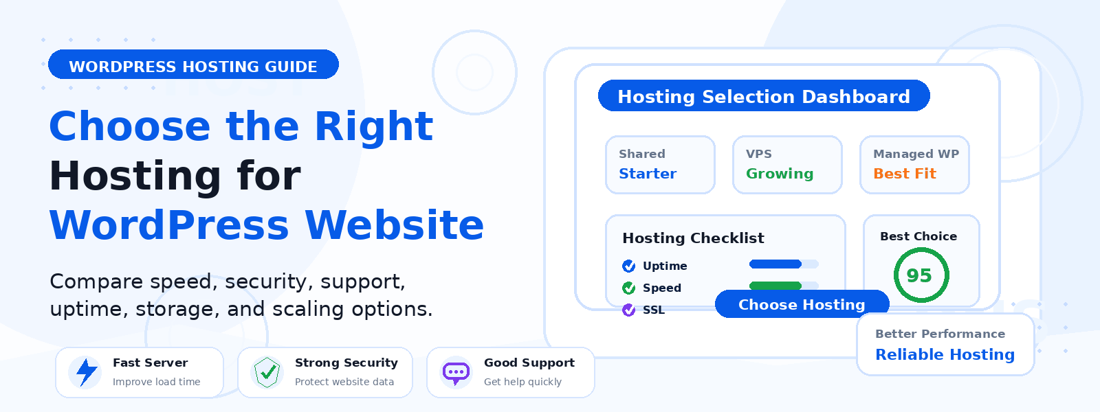 How to Choose the Right Hosting for Your WordPress Website