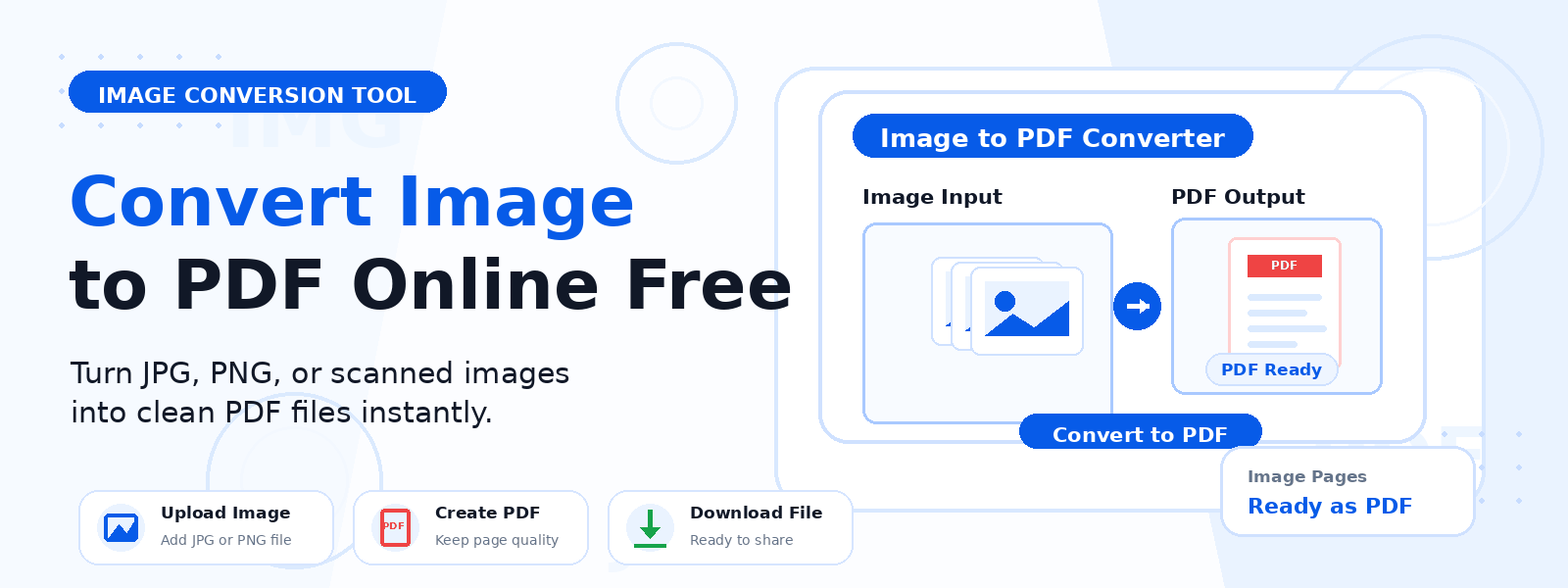 Convert Images to PDF Online – Free Image to PDF Converter