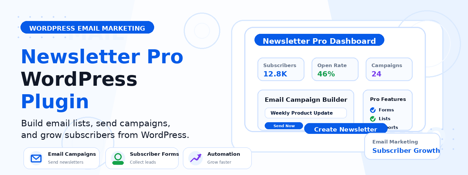 Newsletter Pro WordPress Plugin for Advanced Email List Growth
