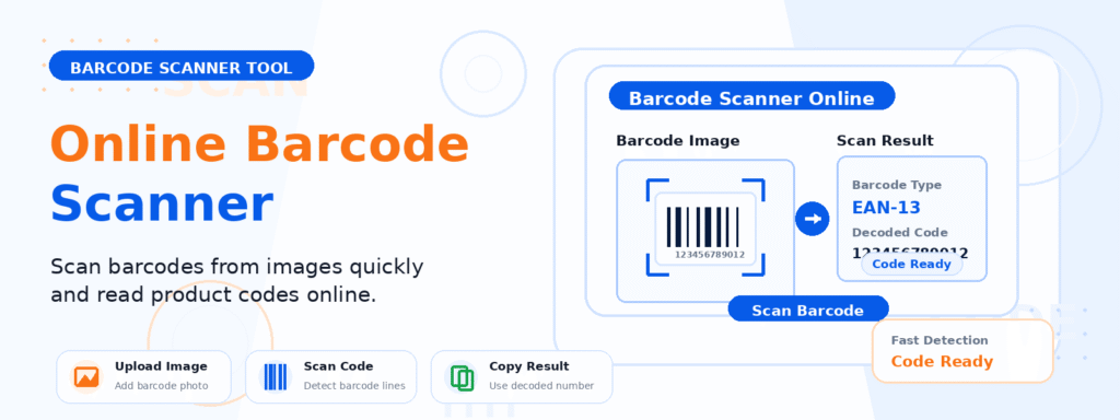Free Barcode Scanner Online – Decode Barcodes from Images | Codersly