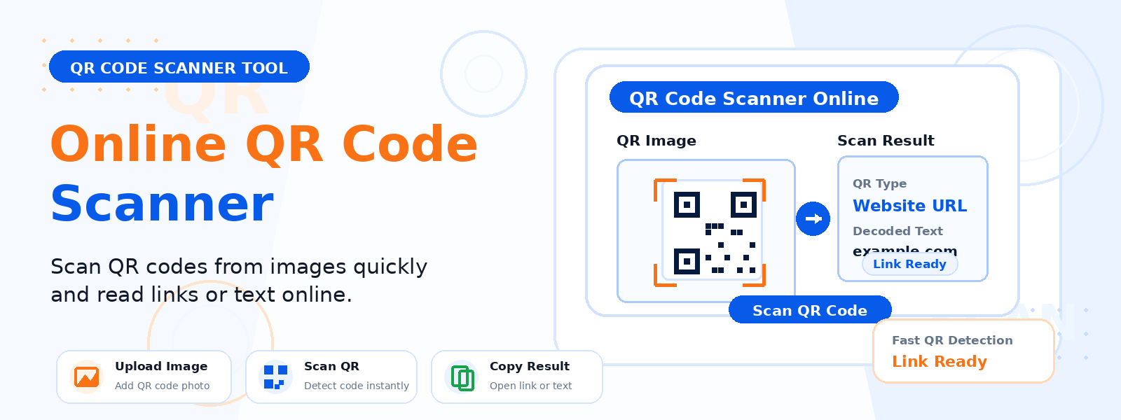 Free QR Code Scanner Online – Scan QR Codes from Images Instantly