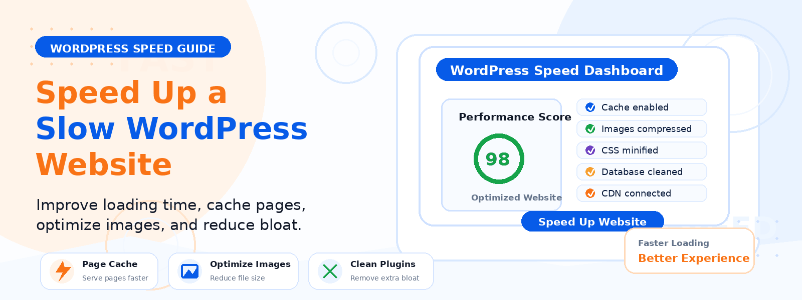 How to Speed Up a Slow WordPress Website Without Breaking Anything?