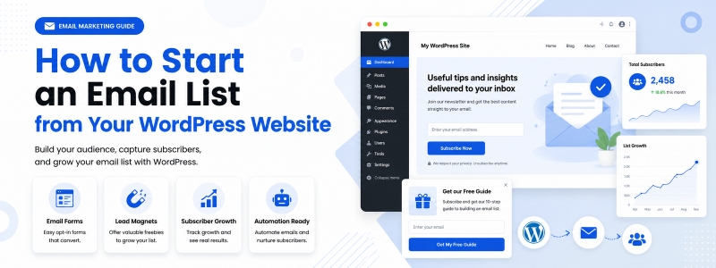 Building a Powerful Email List from Your WordPress Site