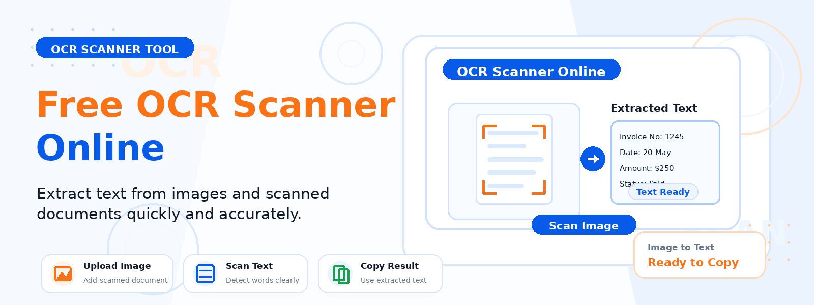 Free OCR Scanner Online – Recognize and Extract Text from Images
