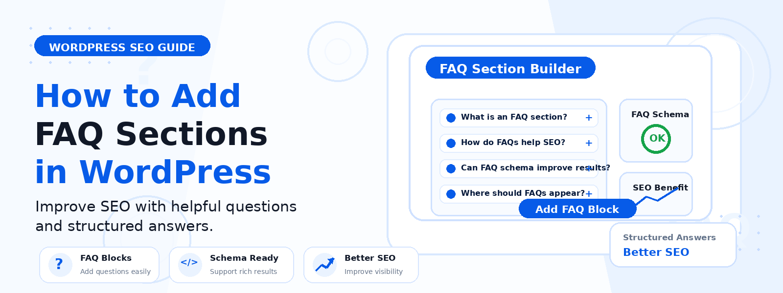 Enhancing Your WordPress Site’s SEO with FAQ Sections