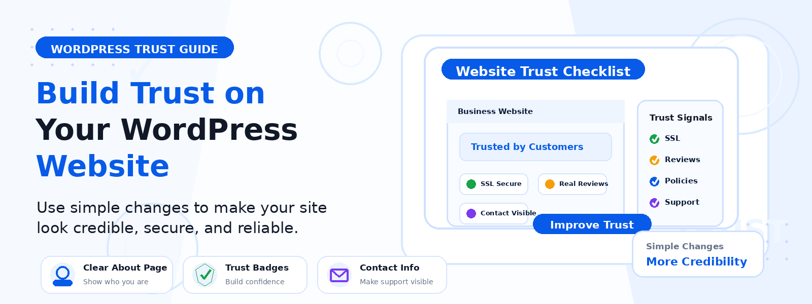 Enhancing Trust on Your WordPress Site Through Easy Adjustments