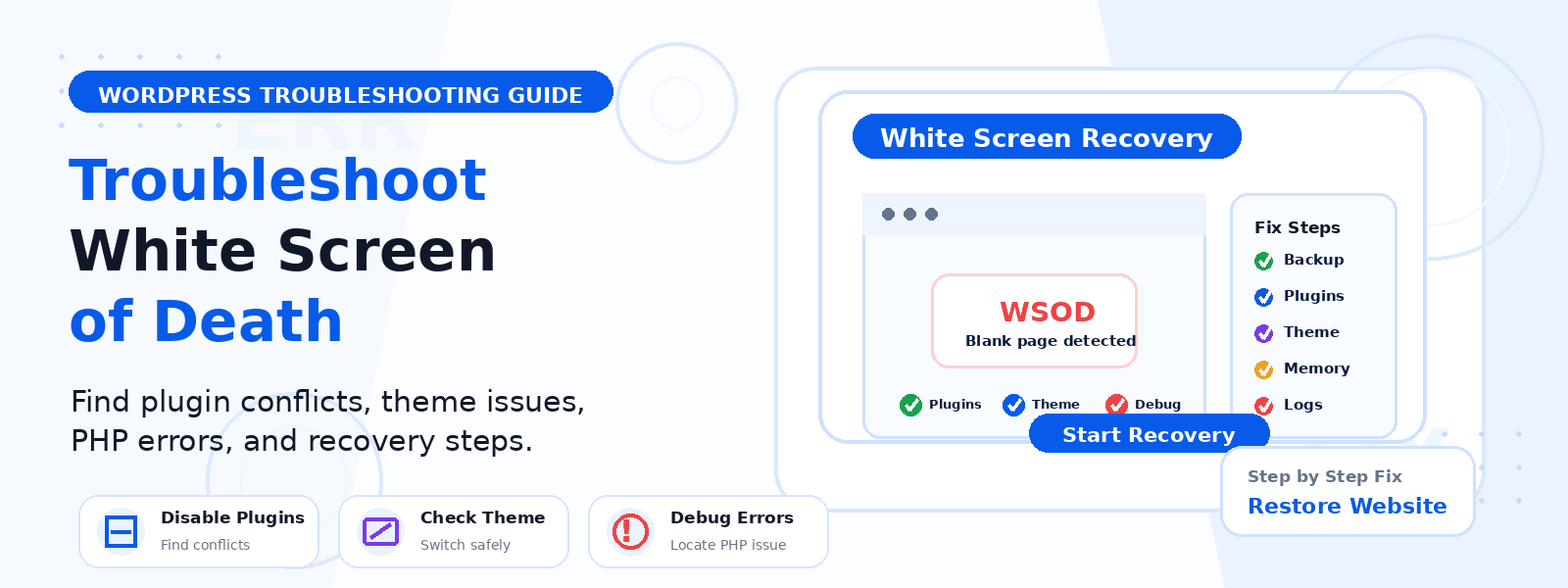 Tips for Resolving the White Screen of Death in WordPress