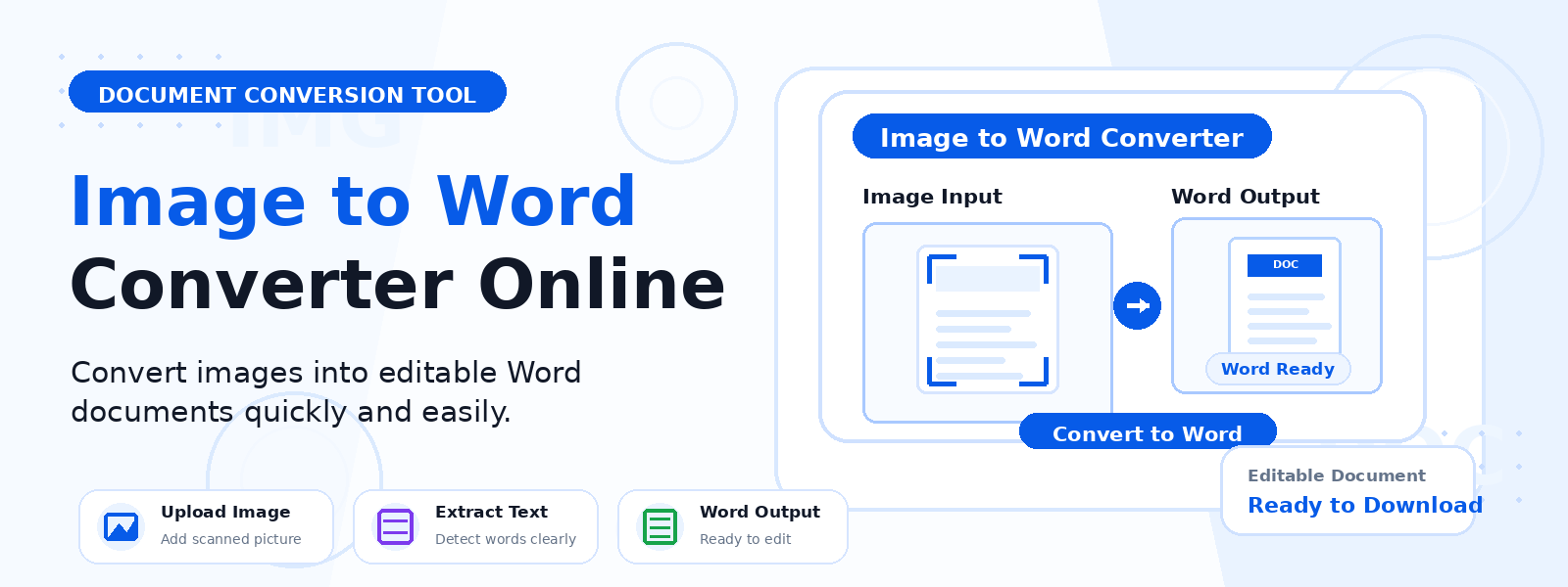 Free Image to Word Converter Online – Extract Text from Images to DOCX