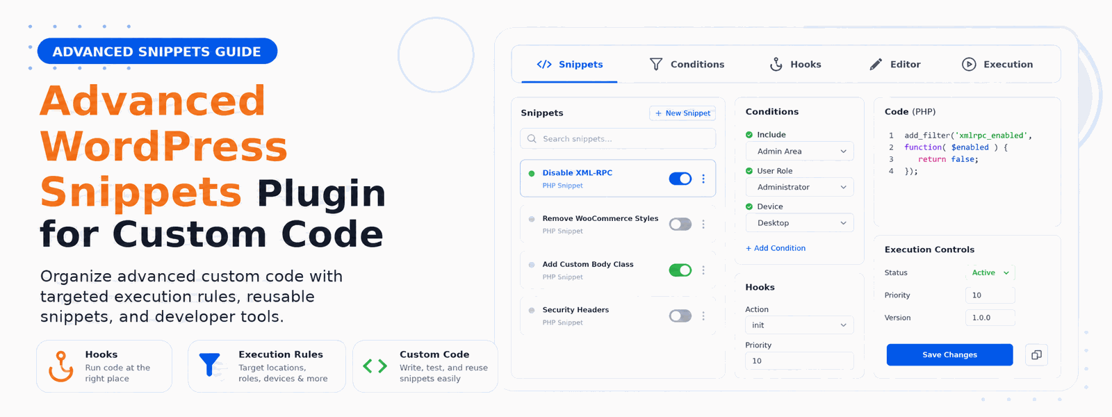 advanced_wordpress_snippets_plugin_for_custom_code