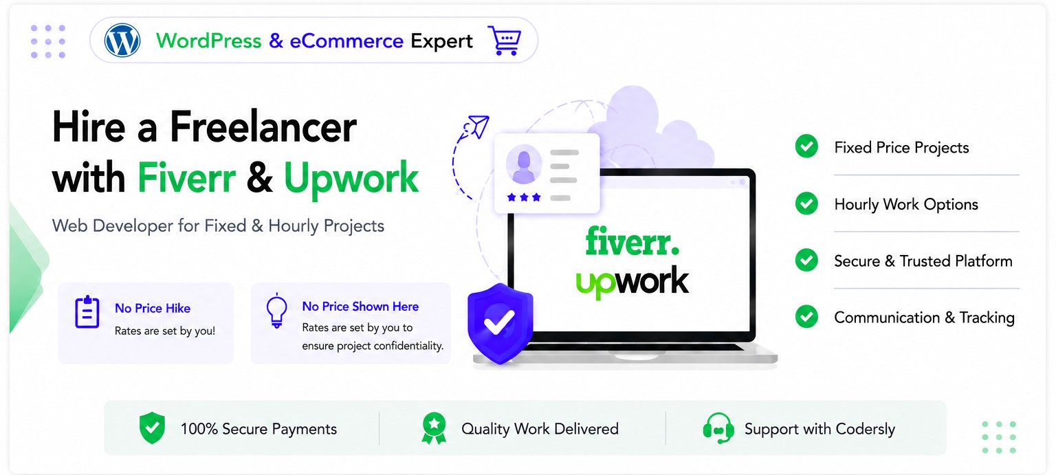 Fiverr and UpWork link
