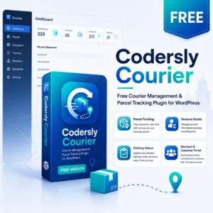 Codersly Courier – Free Courier Management & Parcel Tracking Plugin for WordPress