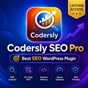 Codersly SEO Pro - Best SEO WordPress Plugin (Life Time)